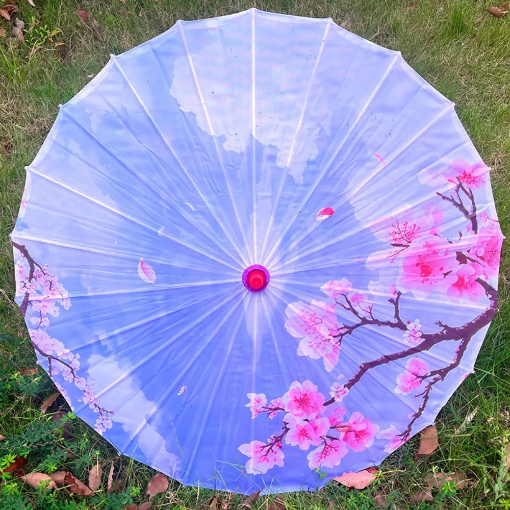 

56 см зонт с веером в китайском античном стиле, 10 цветов, реквизит, танцевальный зонт, шелковая ткань, классический зонт в японском стиле