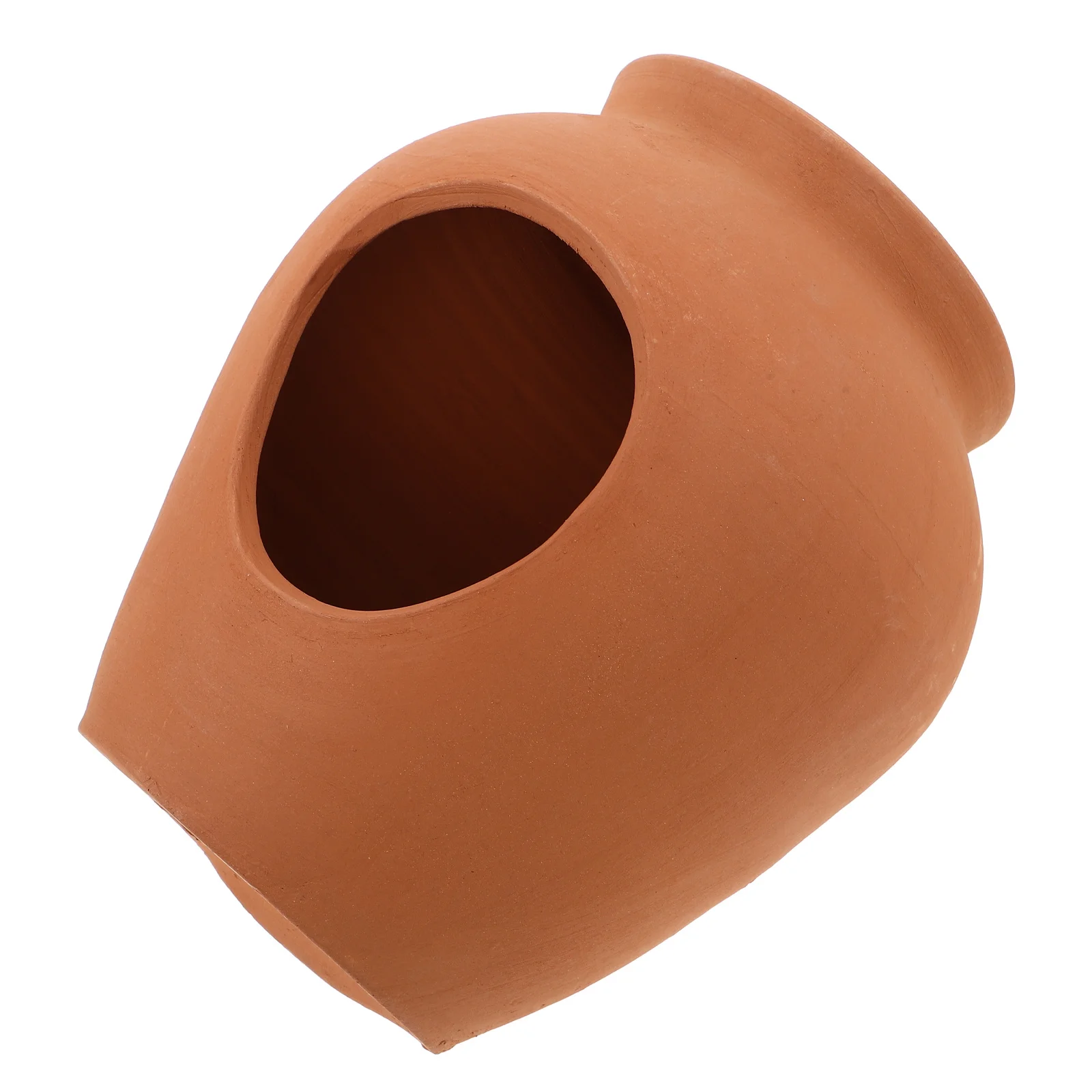 

Ceramic Circulating Water Jar Open Top Clay Pot with Smooth Glaze for Indoor Outdoor Garden Courtyard Decorative Water Fountain