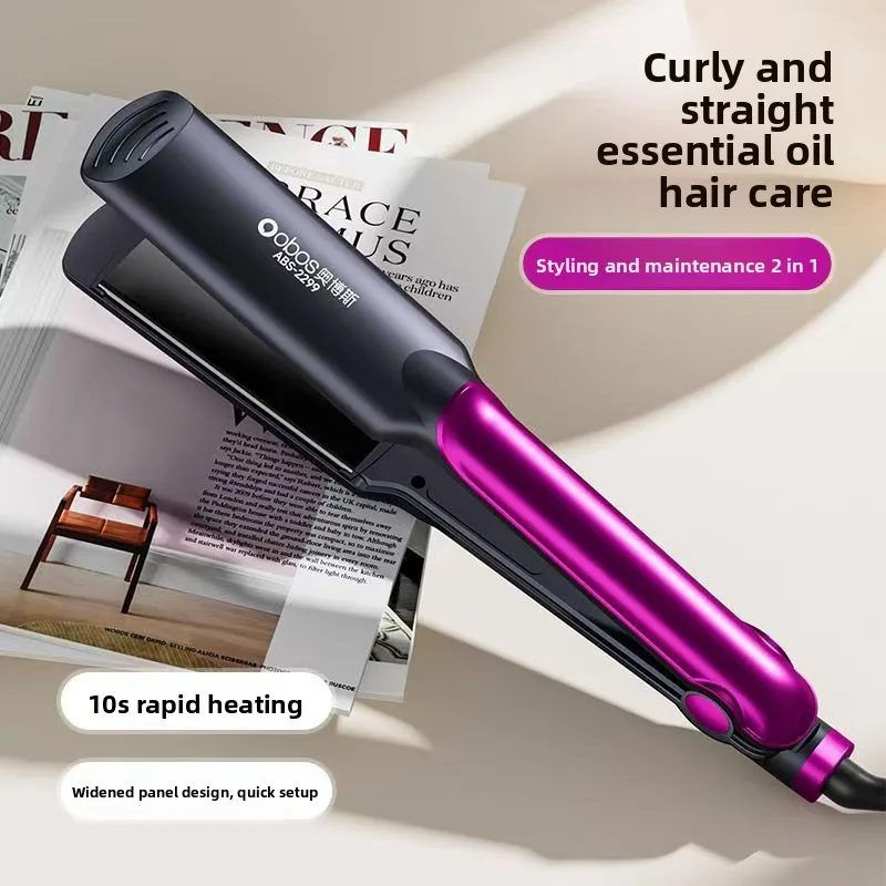 

Straight Roll Dual-purpose Hair Straightener Mini Household Hair Splint Dry and Wet Hair Straightener