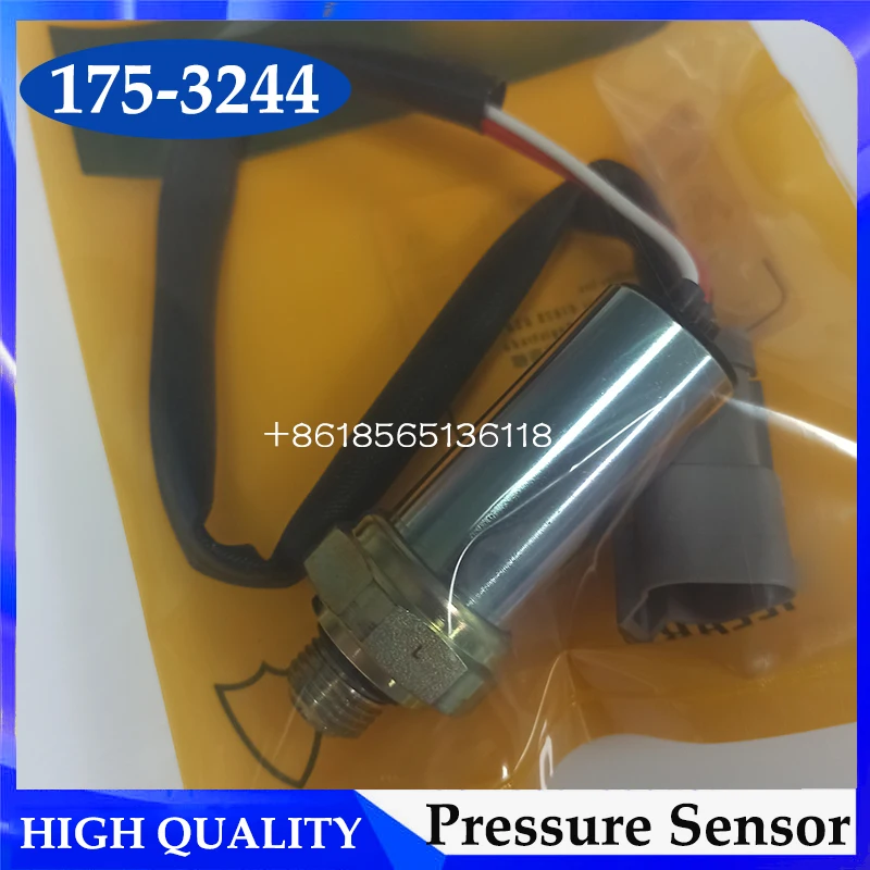 

131-9203 175-3244 Excavator Fuel Oil Pressure Sensor Switch Assembly for Backhoe Parts Engine 3114 3054 3054 3066