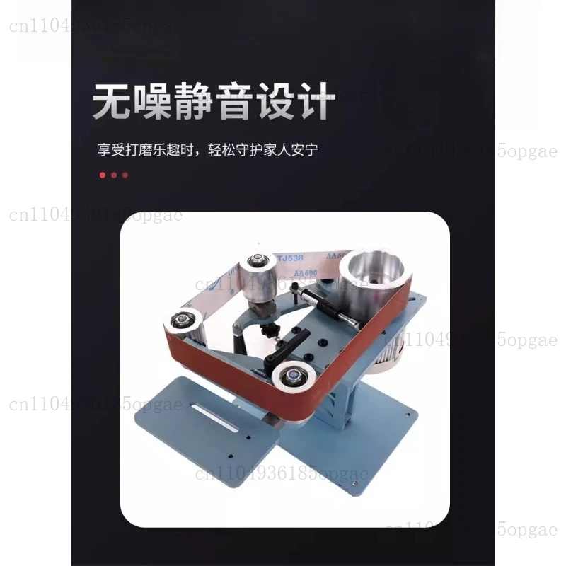 Household Small Vertical and Horizontal Brushless Servo Motor Knife Sharpener for Deburring, Grinding and Polishing