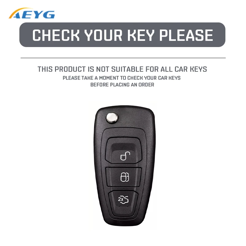 TPU Car Folding Key Case Cover Bag Keychain for Ford Focus C-Max S-Max Galaxy Mondeo Ranger Transit Tourneo Custom Styling