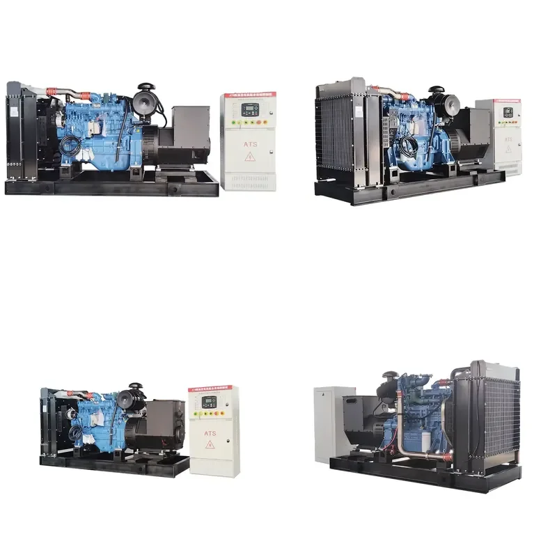 Generator Weichai Yuchai Shangchai ATS Open Frame 150kw 200kw 300kw 400kw Generator Set