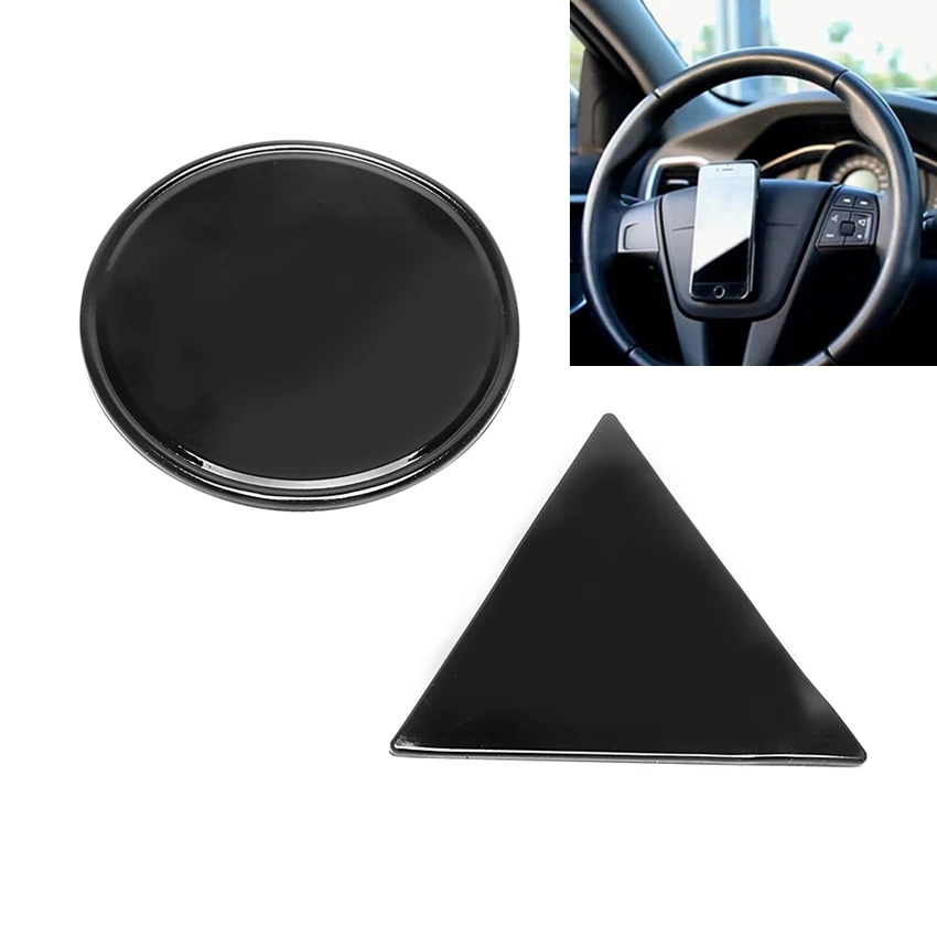 2 adet/grup Yapışkan Silika Jel Kavrama Pedi kaymaz Yeniden Kullanılabilir Kaymaz Mat Oto İç Aksesuarları telefon tutucu duvar çıkartmaları