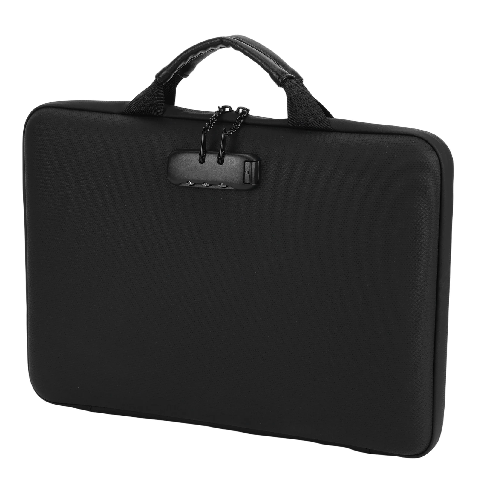 

13 Accordion Pocket Fireproof Document Box Hard-Shell File Bag Portable File Storage Case for Offices Business Travel Meeting