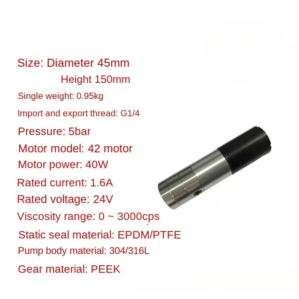 Miniature Gear Magnetic Metering Pump
