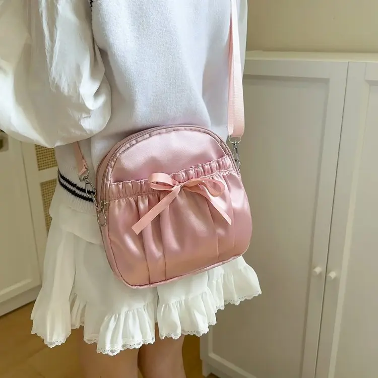Detachable Single Shoulder Crossbody Bag Double Shoulder Backpack Large Capacity Commuter Forest System Book Bag Baby Bag for...