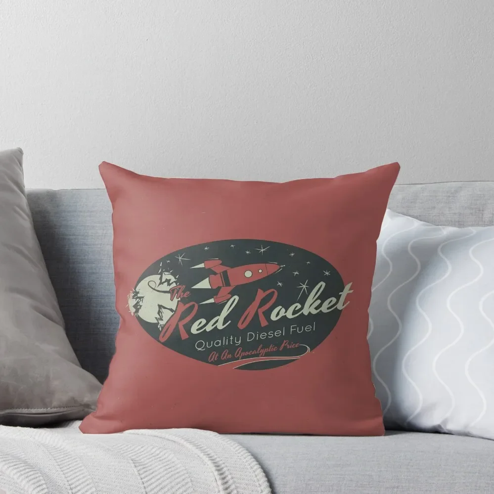 

Red Rocket (Distressed) Throw Pillow Couch Cushions Christmas Pillows Pillow Decor Sofas Covers pillow