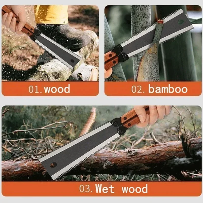 منشار قابل للطي SK5 منشار حديقة الجيب الصلب منشار ياباني، منشار قطع متدفق لأعمال النجارة