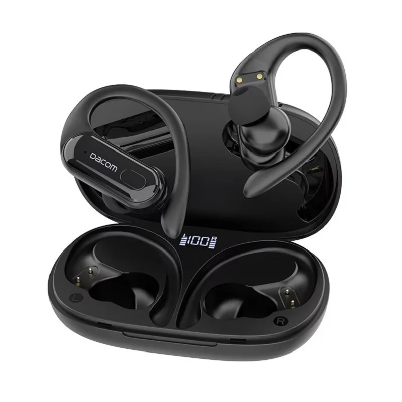 DACOM L19 TWS Bluetooth Earphone True Wireless Headphones Sports Running Earphones Ear Hook Stereo Earbuds In-ear stereo