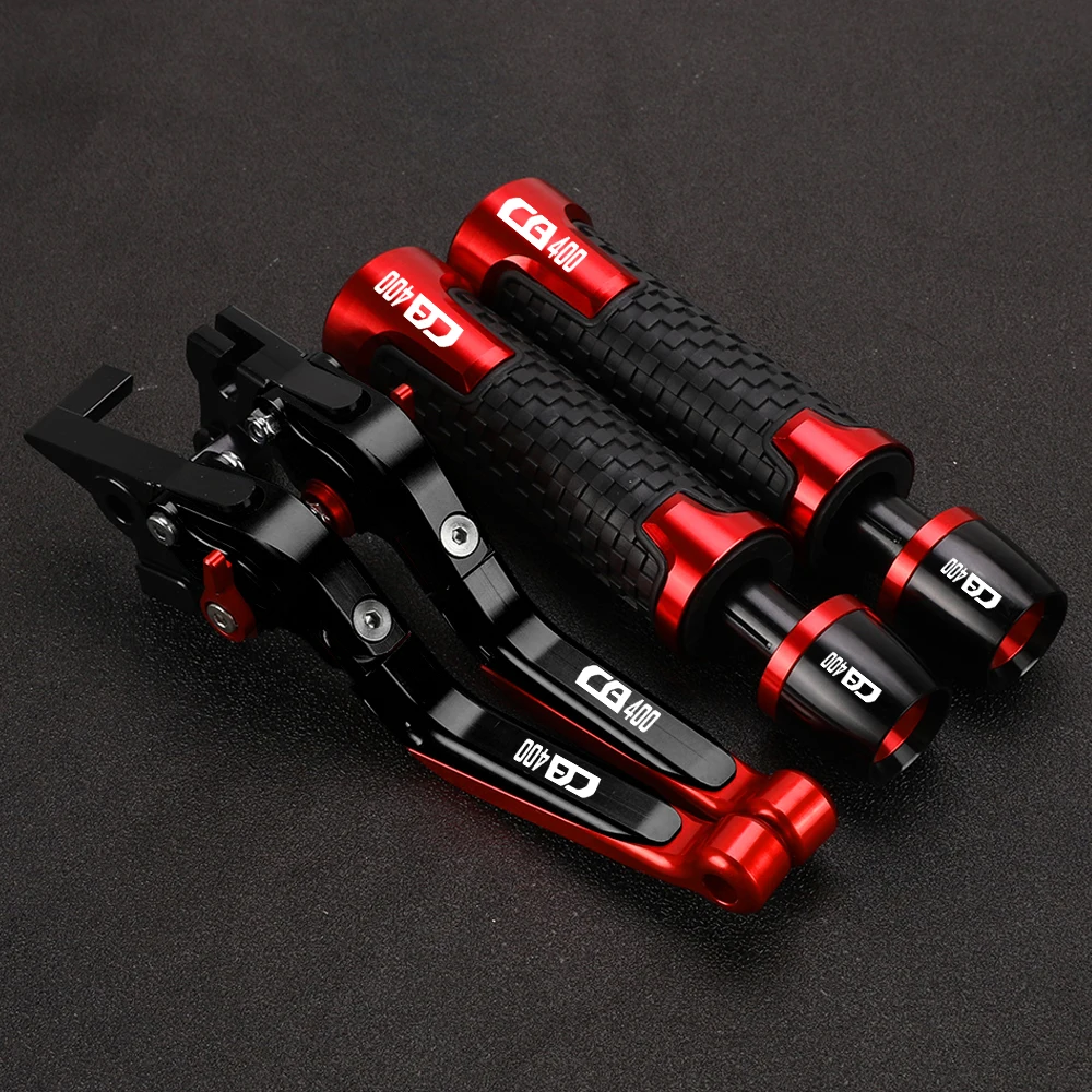 For Honda CB400 cb 400 CB 400 SF/ VTEC 1992-1998 Motorcycle Accessories Brake Clutch Levers Handlebar Handle bar Hand Grips ends