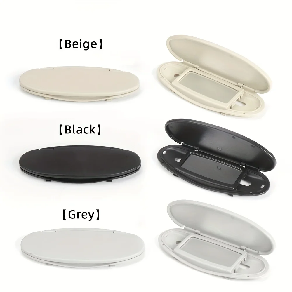 Car Interior Sun Visor Makeup Mirror Plastic Cover Housing OEM 51167361833 Replacement Part For Mini R55 R56 R60 2007‑2014