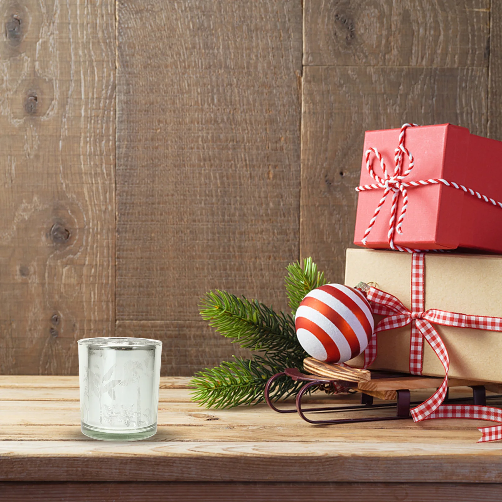 

1Pcs Xmas Stick Candlestand Romantic Atmosphere Christmas Design Home Banquet Decoration Xmas Stick