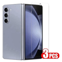 3PCS Tempered Glass For Samsung Galaxy Z Fold 5 4 3 HD Clear Premium Front Screen Protector For Samsung Z ZFold 6 5 Fold5 Film
