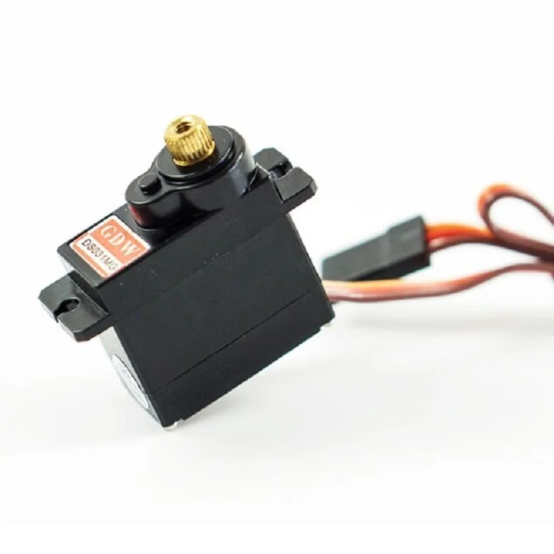 

GDW DS031MG DS041MG Metal Gear Analog Servo For FW450 450 Size RC Helicopter 30E Airplane Spare Parts