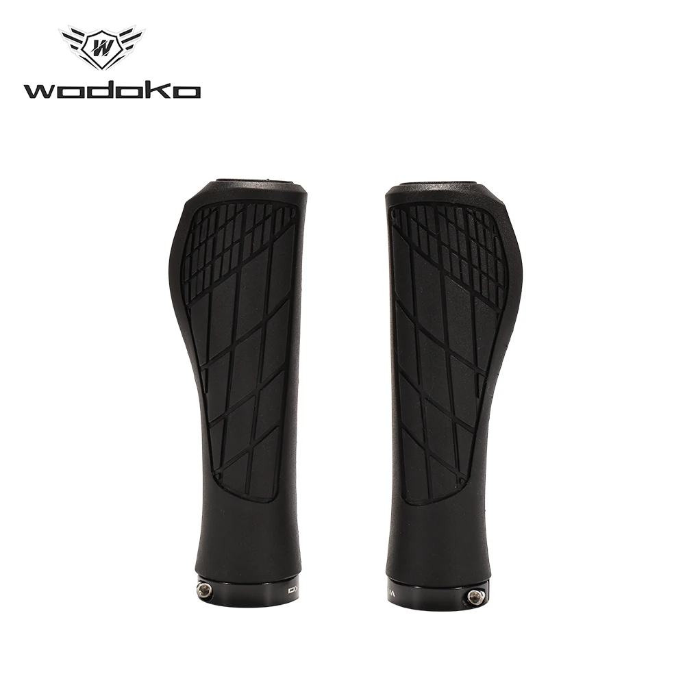 

Wodoko Soft Rubber Bike Handlebar Grips, Non-Slip Shock Absorbing Design, Mountain Bike Bicycle, E-Bike Compatible, 22mm