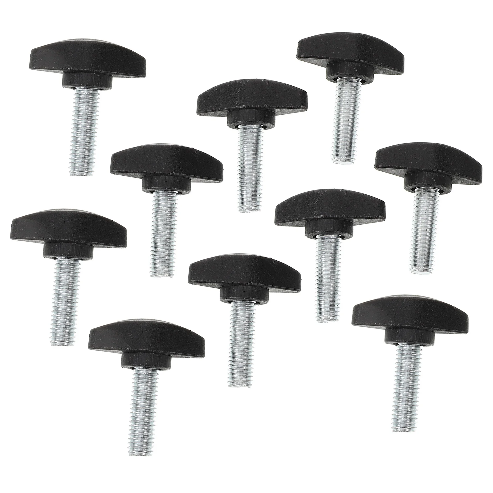 

10pcs Microphone Clamp Mic Stand Screws Screws M8x25-36 Durable PP Steel Recording Accessories mic clamp screw
