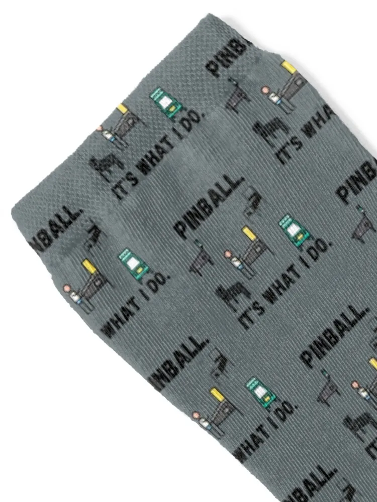 PINBALL. IT'S WHAT I DO. Socks new in's hiphop christmass gift professional running Socks Men Women's