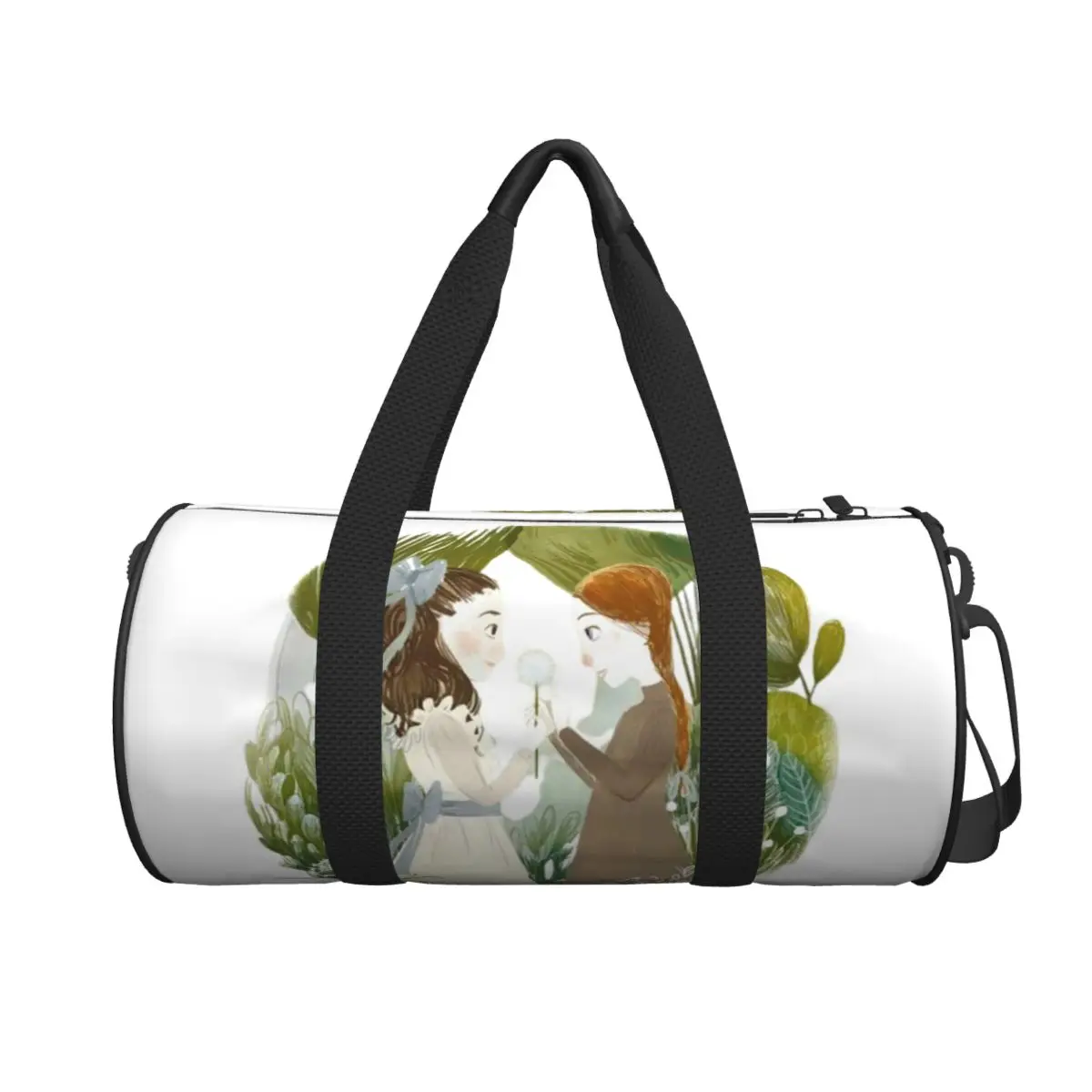 

Anne Of Green Gables Large Duffle Gym Bag Multi-Functional Duffle Travel Bags Handbags Fitness bag