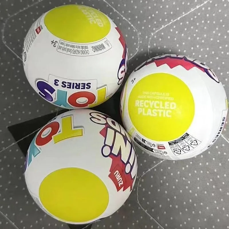 Nieuwe 5 Verrassing Mini Merken Zuru Mini Merken Speelgoed Speelgoed Miniatuur Speelgoed Mystery Blind Box Serie 3 Kittyball Origineel Miniatuur Speelgoed