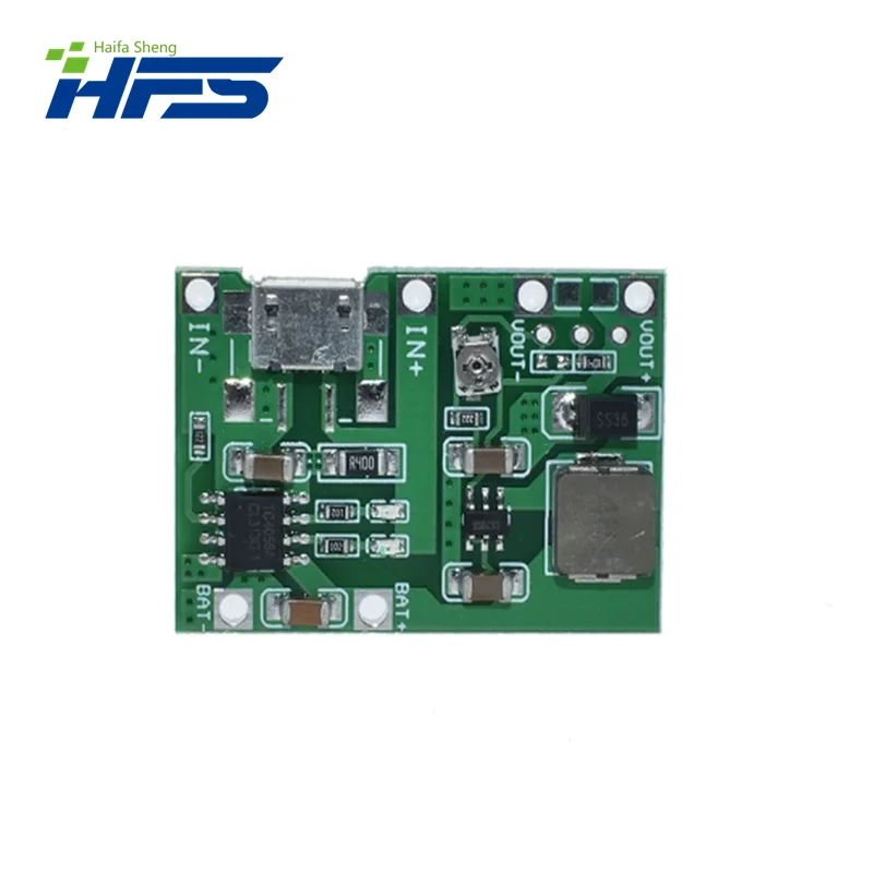 Lithium-Li-Ion 3,7 4,2 V V Batterie ladegerät Board DC-DC Step-Up-Boost-Modul tp4056 DIY Kit Teile