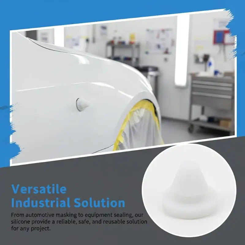 4 Pcs Anti-Lost Car License Plate Fixing Plugs Soft Silicone Waterproof Durable Universal Fasteners for All Vehicle Models