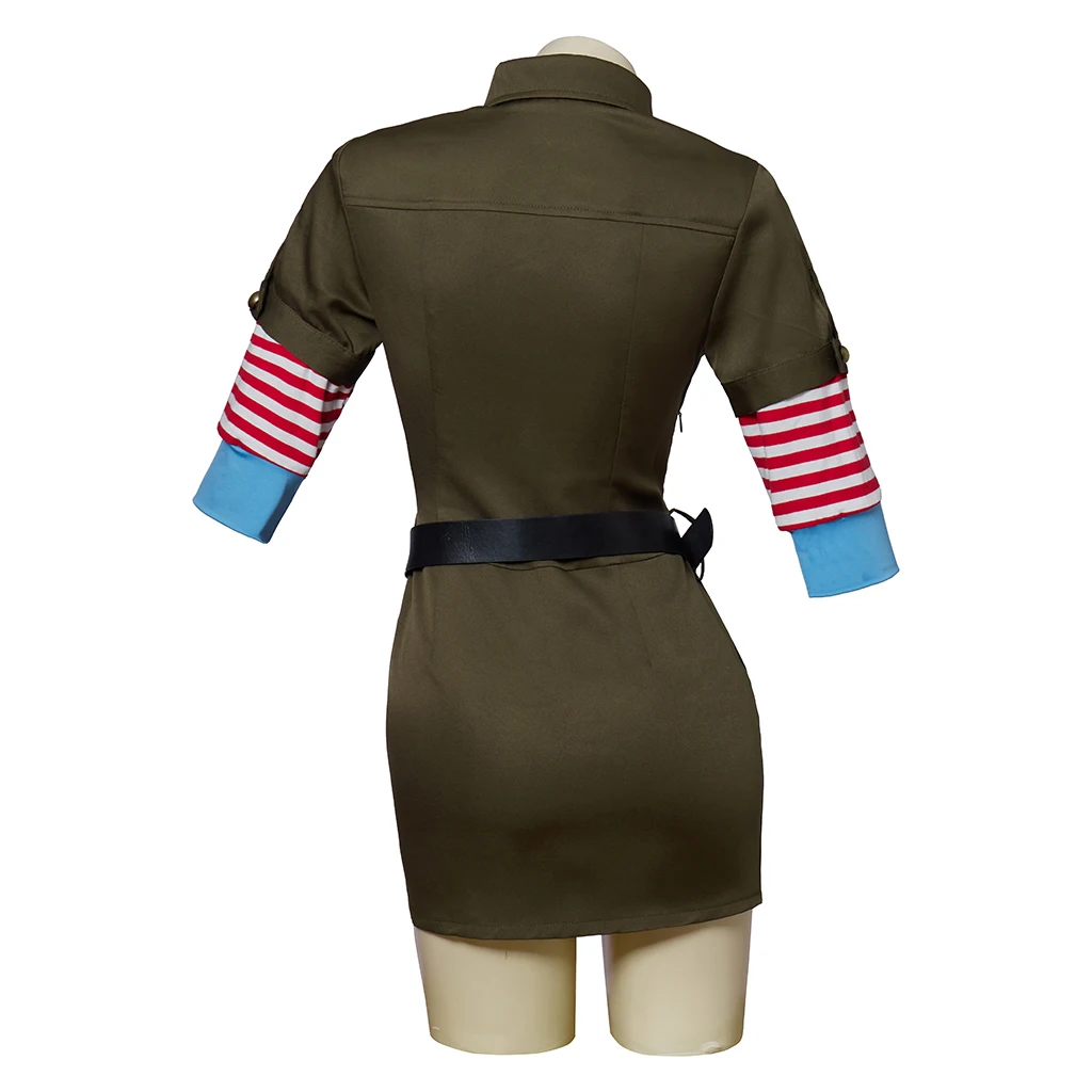 Ramona flores cosplay traje anime scott peregrino roupas terno verde feminino com luvas halloween carnaval festa roupa