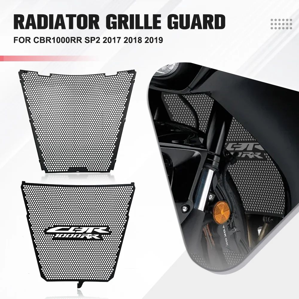 

Для Honda CBR1000RR SP2 2017 2018 2019 сетка для резервуара для воды, защитная решетка радиатора, защитная крышка радиатора CBR 1000RR CBR1000 RR SP