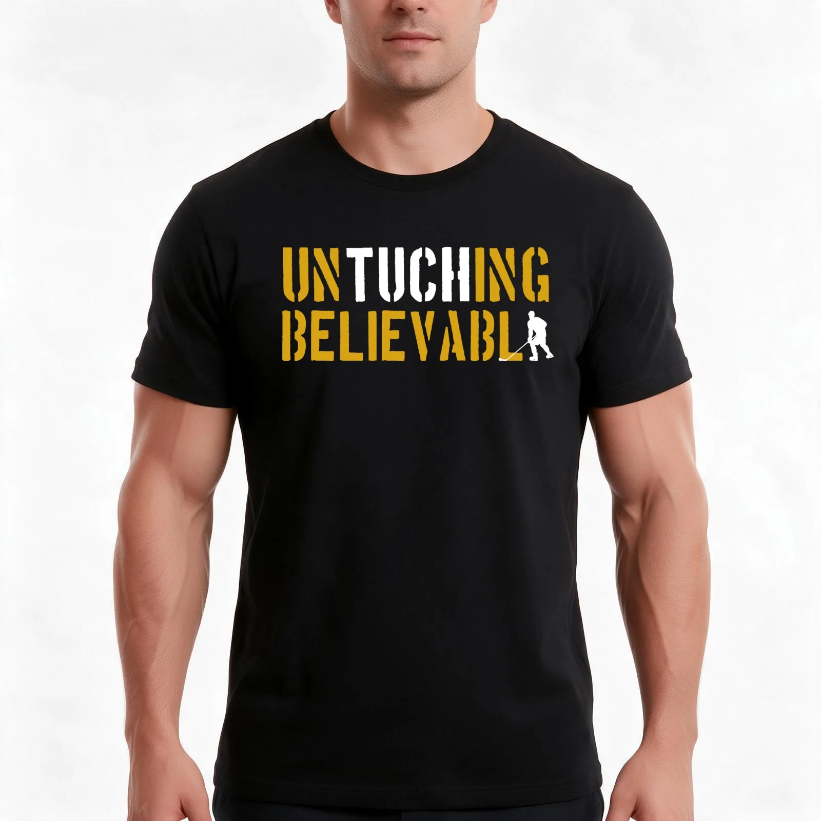Untuching Believable Alex Tuch Ice Hockey Forward T-Shirt, Summer Casual Cotton Tee, Oversized Streetwear Tops, Unisex Men Women