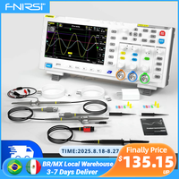 FNIRSI 1014D Digital Oscilloscope 2 In 1 Dual Channel Input Signal Generator 100MHz* 2 Analog Bandwidth 1GSa/s Sampling Rate
