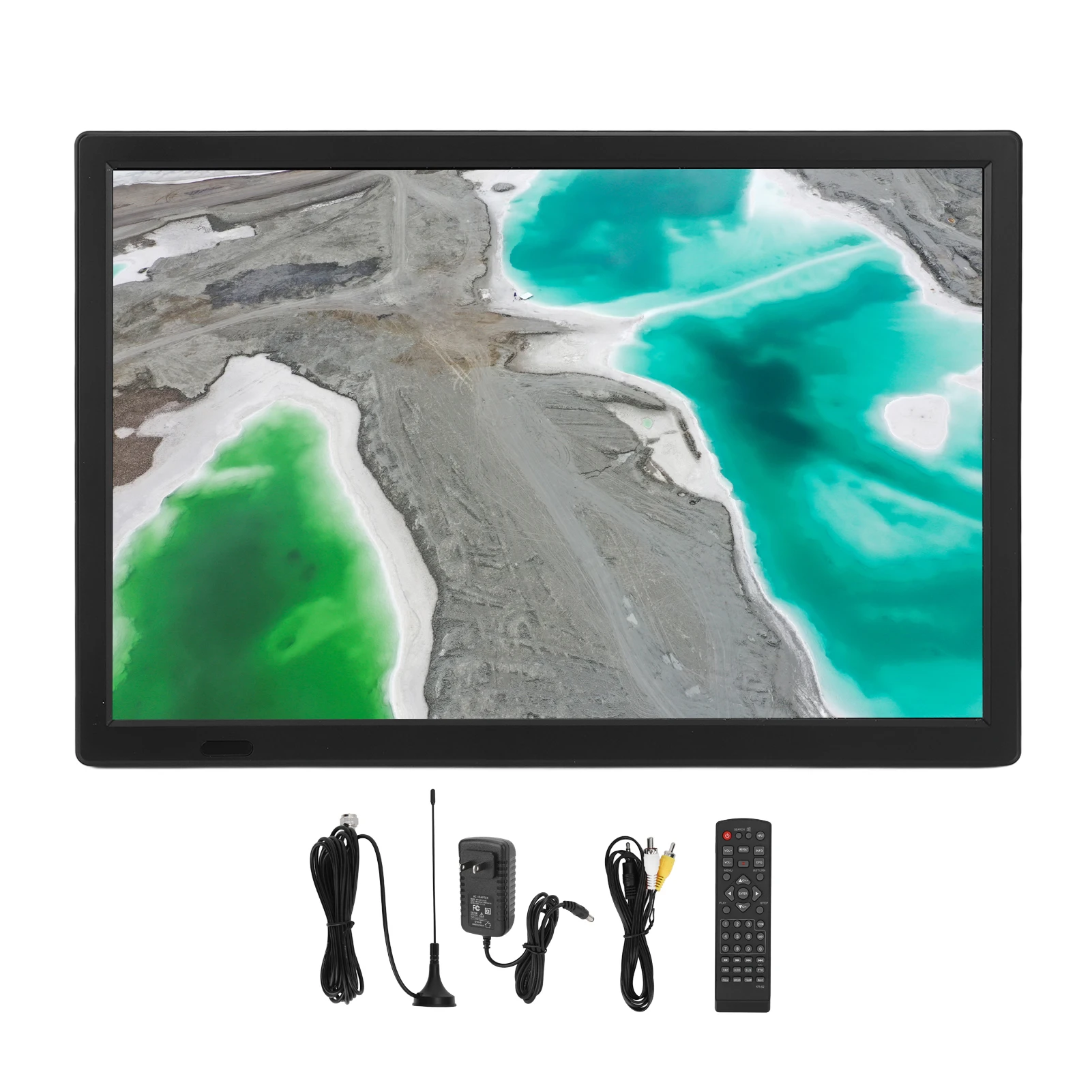 Téléviseur numérique portable haute sensibilité ATSC de 15,5 pouces