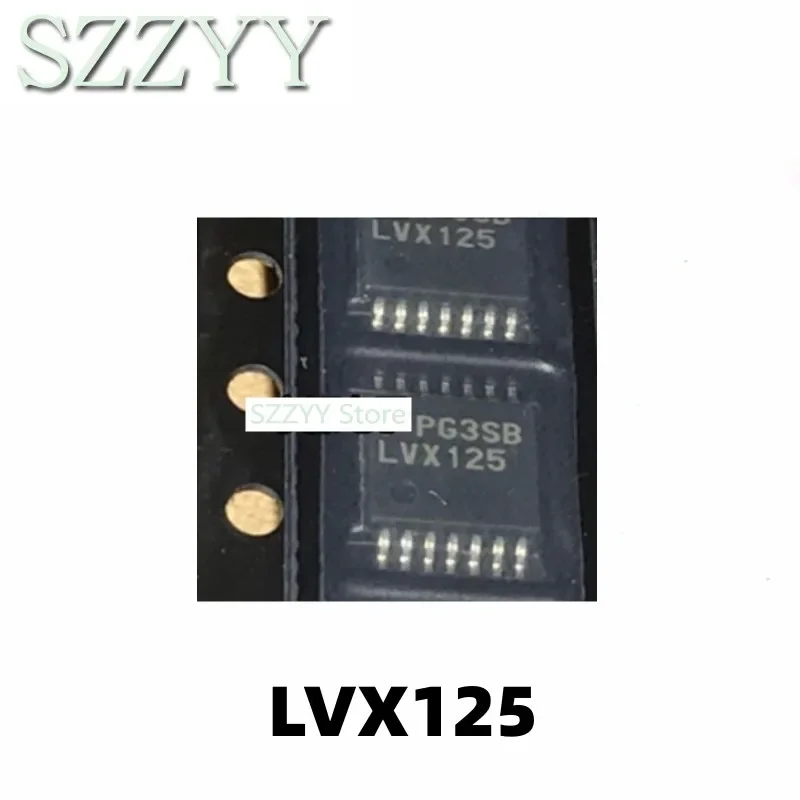 

5 шт. 74LVX125MTCX для трафаретной печати 74LVX125 LVX125, корпус TSSOP14