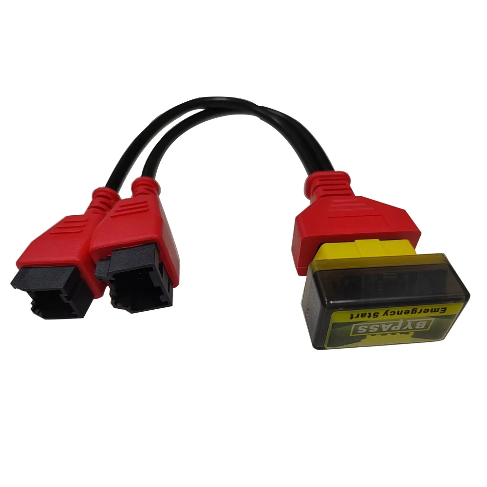 For FIAT Bypass Emergency Start Device With 12+8 Programming Cable For Chrysler For FCA Plug & Start IMMO OFF
