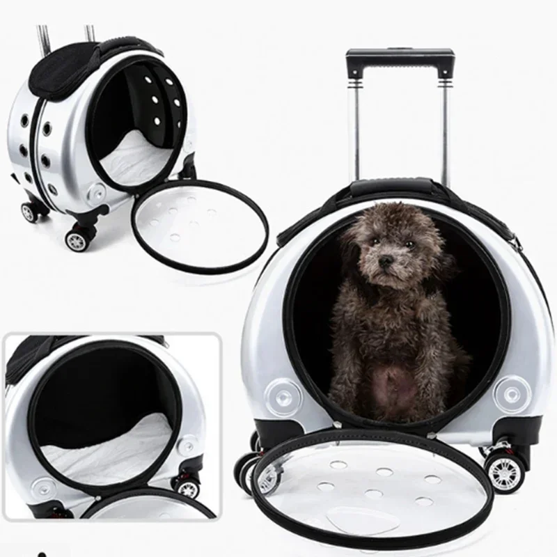 

Bag Multi-purpose Double Shoulder Cat Carrier Large Capacity Backpack for Cats Portable Outdoors Dog Supplies