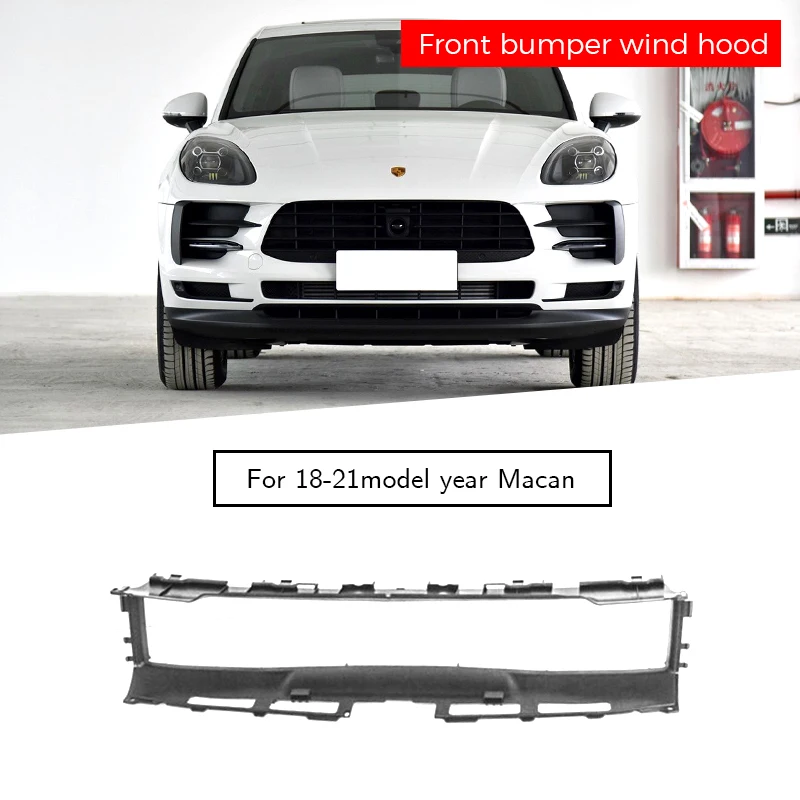 95B121710 front bumper wind hood for Porsche macan 2018-2021