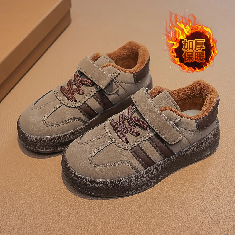 

Soft Comfortable Versatile Chic Non-slip Sneakers Winter New Children Casual Shoes for Girls Boys Fashion