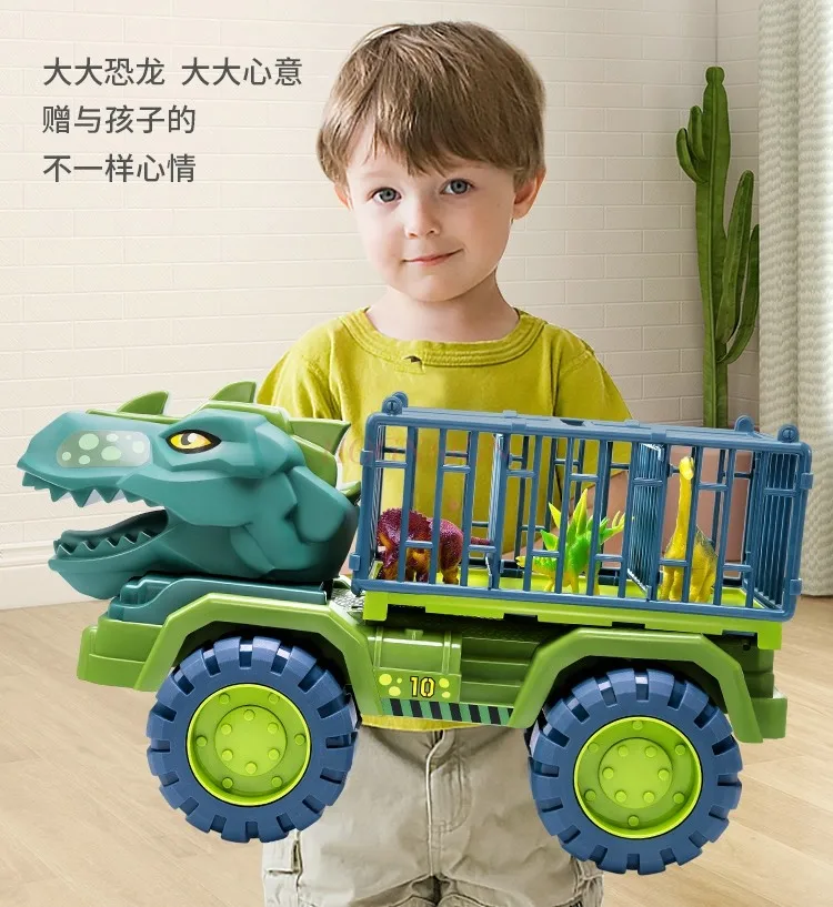 Children's electric automatic induction dinosaur 2-year-old baby toy boy and girl 3-6 simulation crawling