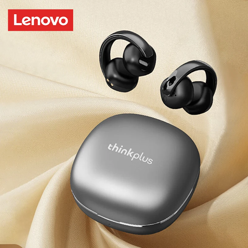 Choice Original Lenovo LP38 OWS Wireless Bluetooth 5.4 Earphones Ear Clip Smart Long Endurance Gaming Earbuds HiFi Sound Headset