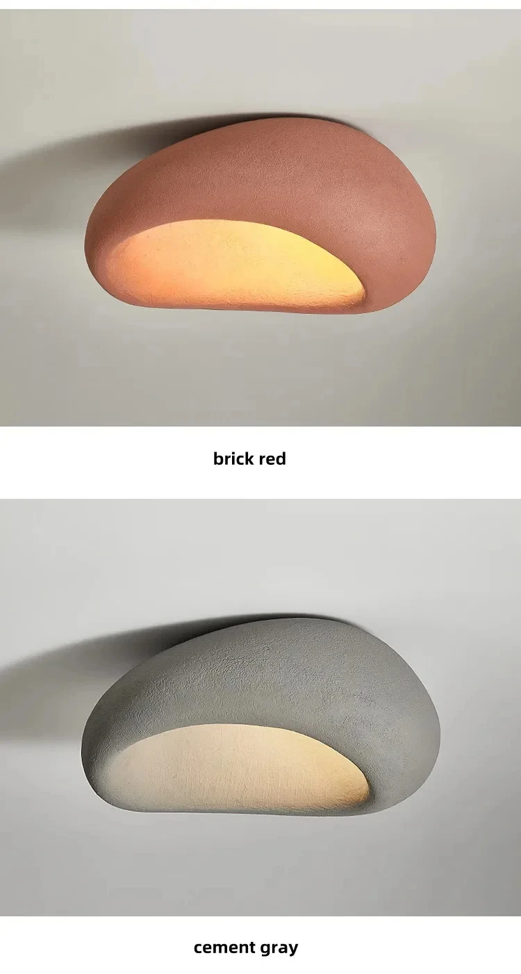 Nordic Wabi Sabi Ceiling Lamp Energy Saving Light LED Chandelier for Living Room Dining Room Bedroom Home Decor Lighting Fixture