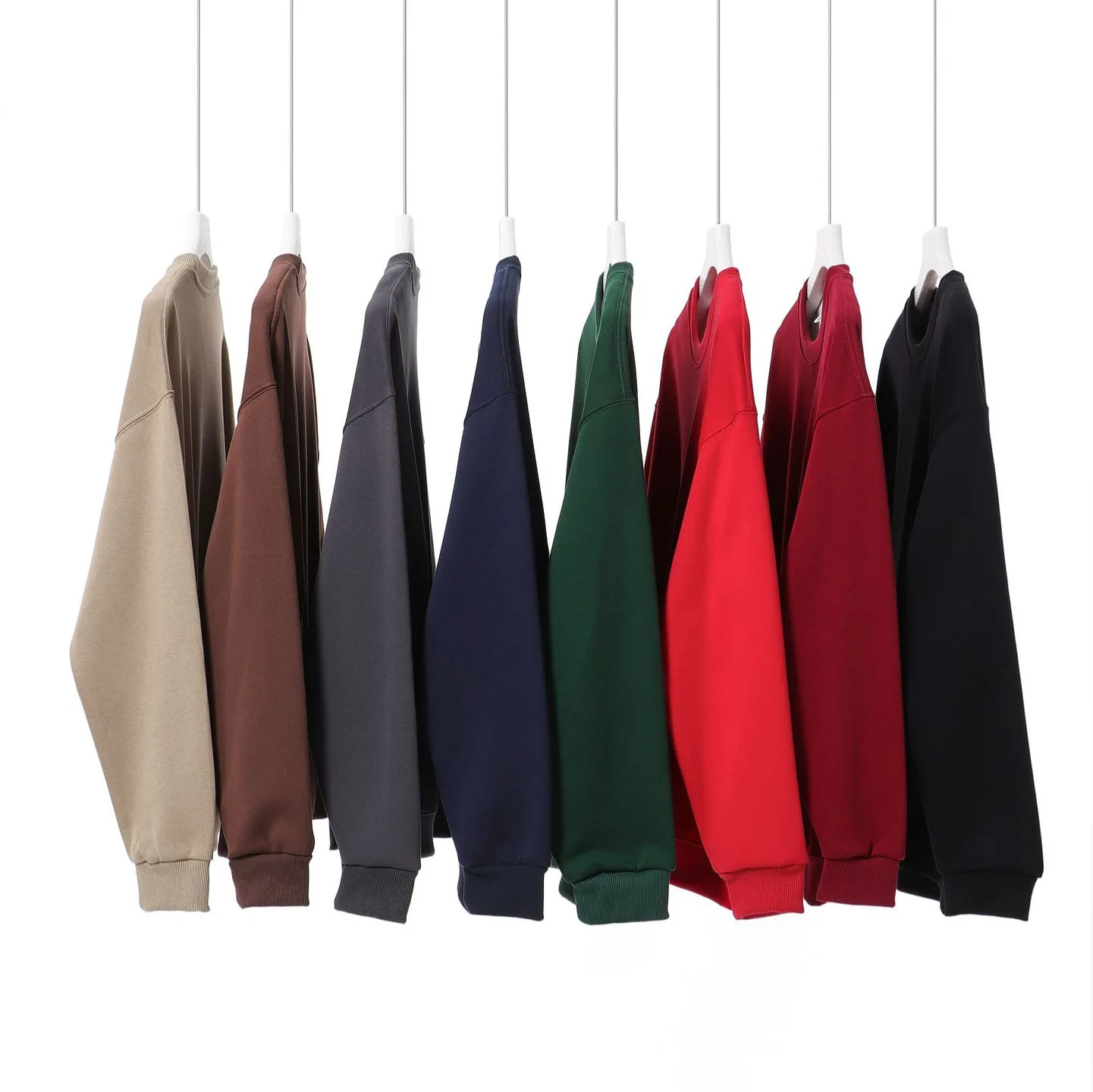 Autumn And Winter Clothing Pattern Printed Pure Cotton Personalized Custom Logo Men's Women's Warm Round Neck Sweatshirt Top