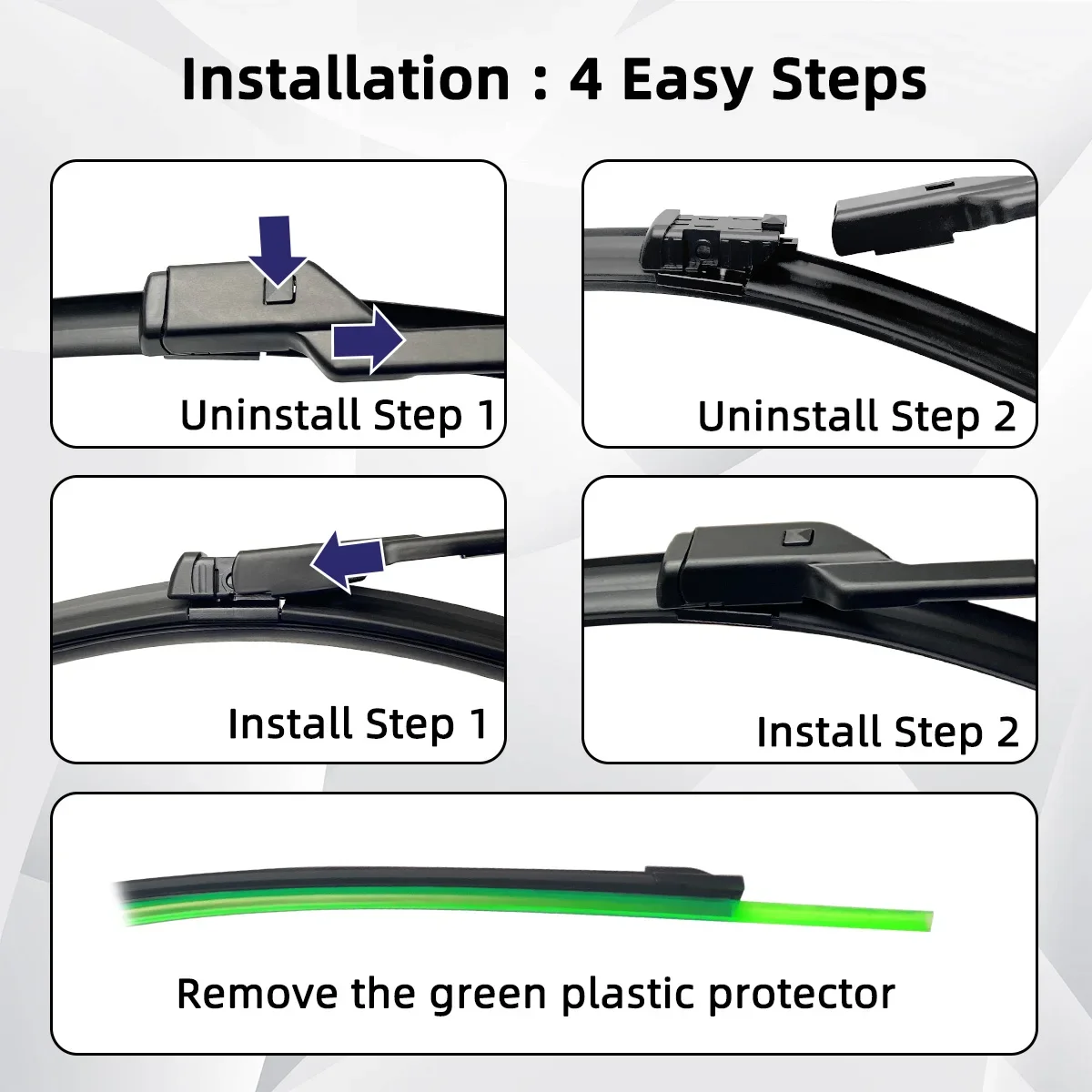 Für Seat Ibiza 6L Cordoba Frontscheibe Wischer Allgemeine Auto Multifunktionale Doppel Gummi Teile Auto Zubehör 2020 2017