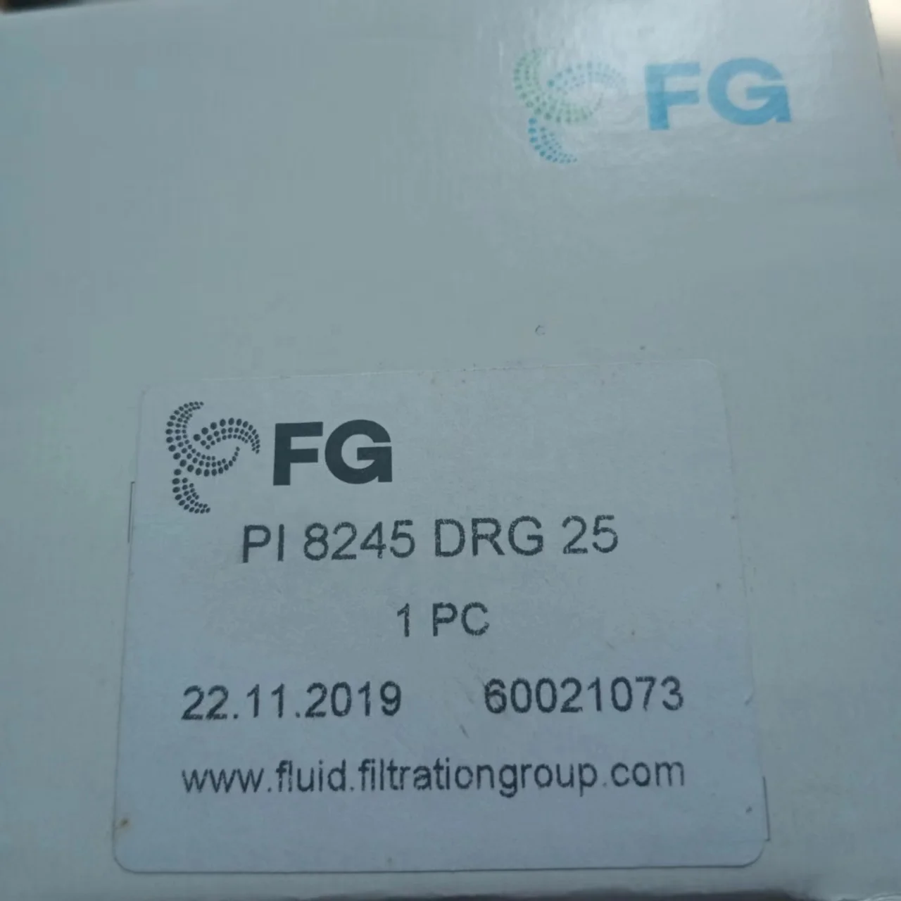 FG PI 8245 DRG 25 PI8245DRG25 oryginalny oryginalny filtr FG Filtracja Gruop (Shanghai) Co. Ltd. w magazynie konkurencyjna wysoka jakość