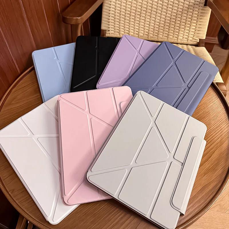 حافظة لجهاز iPad Pro 11 12.9 غطاء مغناطيسي قابل للفصل مع مشبك لجهاز iPad 11th 10th air 4 5 10. 9 11 13 ميني 6 7 8.3 تابلت فوندا #6