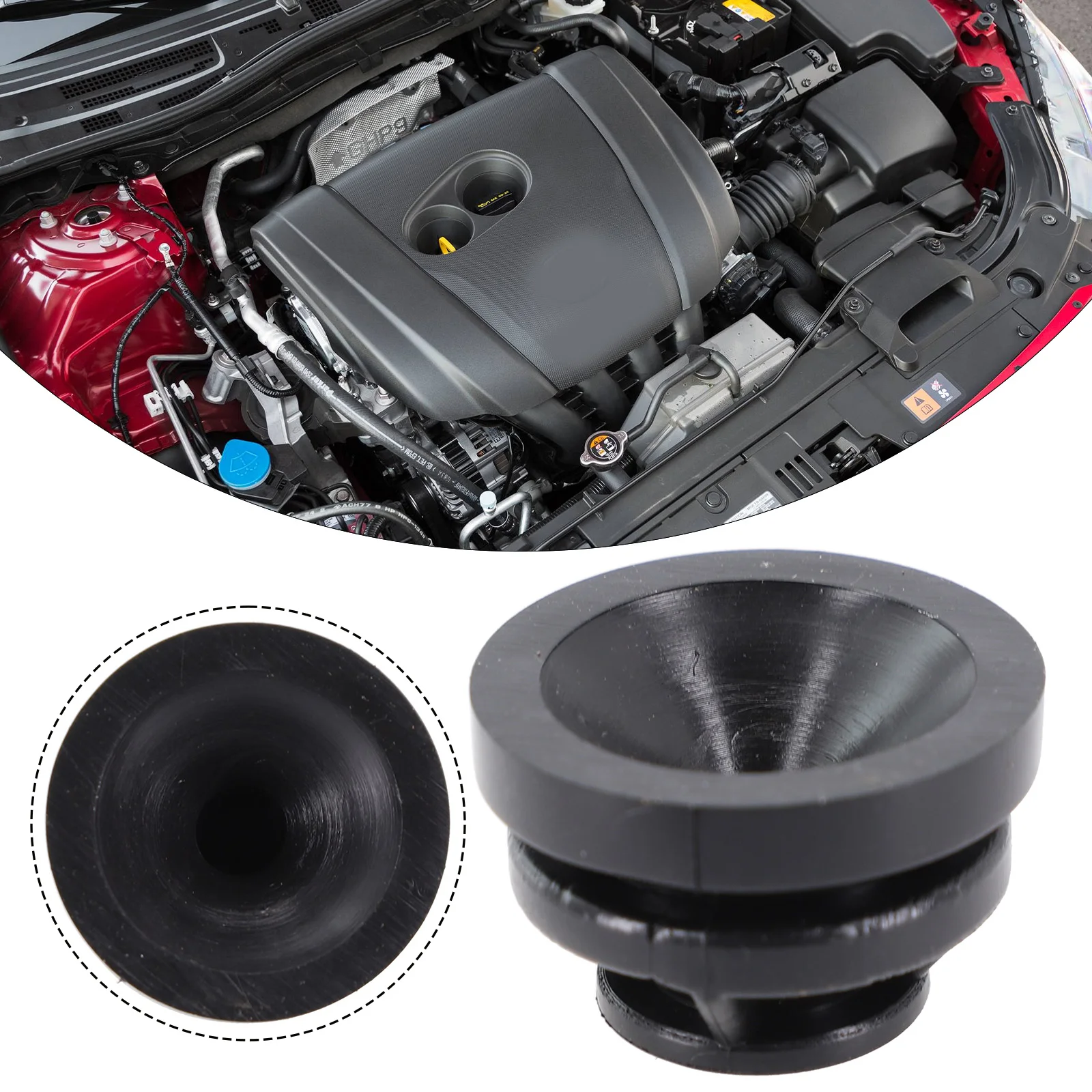 Fodera per cuscino Supporto motore Buffer Accessorio Nero Per Mazda CX-3 DK 2016-2021 P301-10-238 P 30110238   Per Mazda CX-30 DM 2020-2021