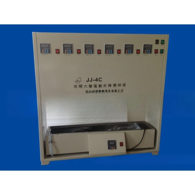 Six-connected electric agitator JJ-4 six-connected electric agitator coagulation agitator