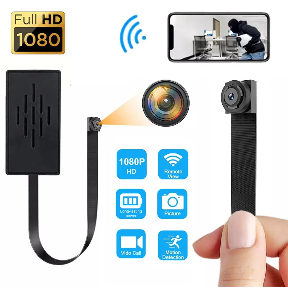 

8-32GB HD 1080P WiFi Mini Camera Video Recorder Real-time Home Security Camcorder DIY Module Motion Remote Contro P2P IP Camera