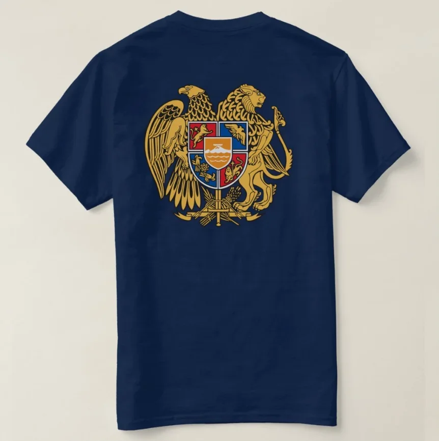 Armenia Flag Independence Celebration Men T-Shirt Summer Short Sleeve Casual Cotton O-Neck Tops Tees