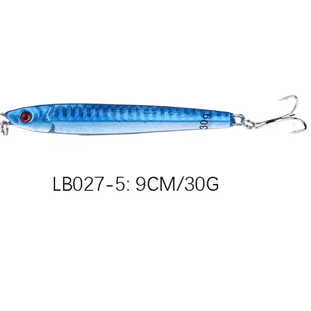 

5pcs Iron Plate Fishing Lure Lightweight Durable Baits For Multi-Species Outdoor Catch Essential Gear Fishing Supplies