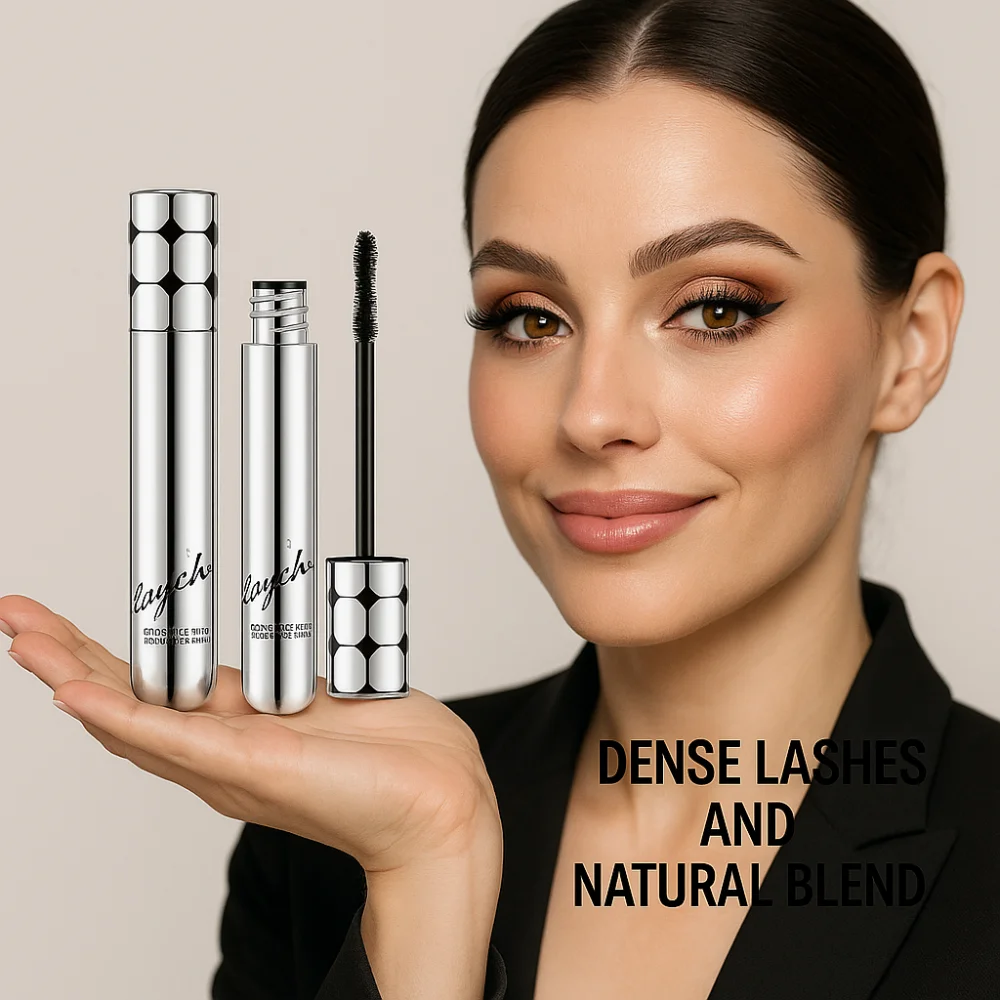 Mascara allungante a prova di sbavature Mascara arricciante a lunga durata senza grumi Mascara riempitivo in fibra impermeabile a rimozione facile