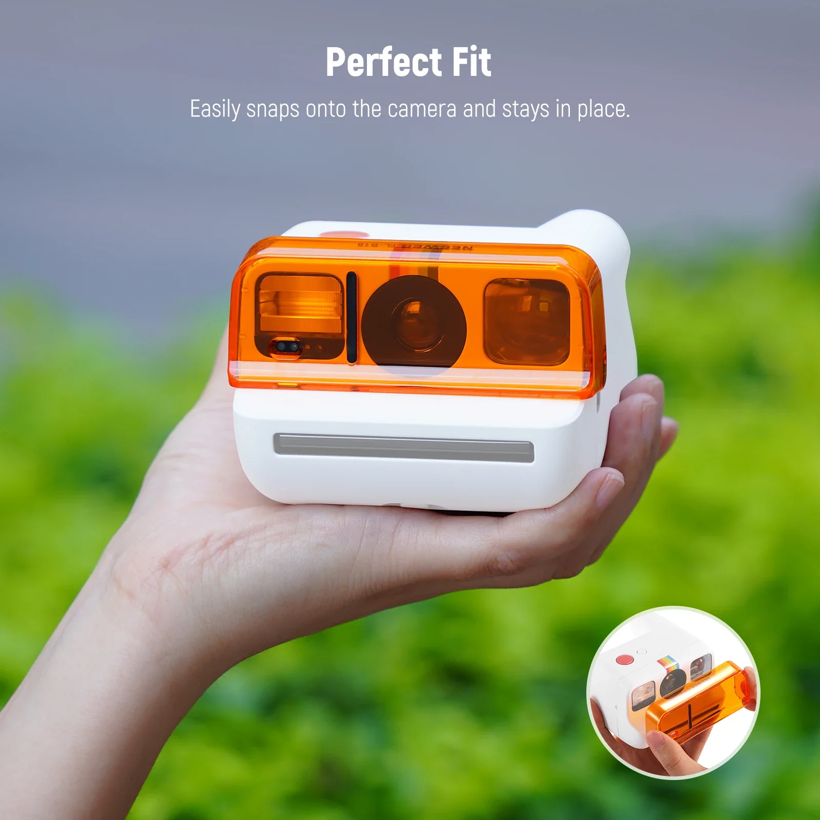 NEEWER ? Kit de filtres d'objectif en Gel couleur, 3 pièces, Compatible avec l'appareil photo Polaroid Go, ensemble de filtres de photographie créatifs à clipser NEEWER ? Kit de filtres d'objectif en Gel couleur, 3 pièces, Compatible avec l'appareil photo Polaroid Go, ensemble de filtres de photographie créatifs à clipser
